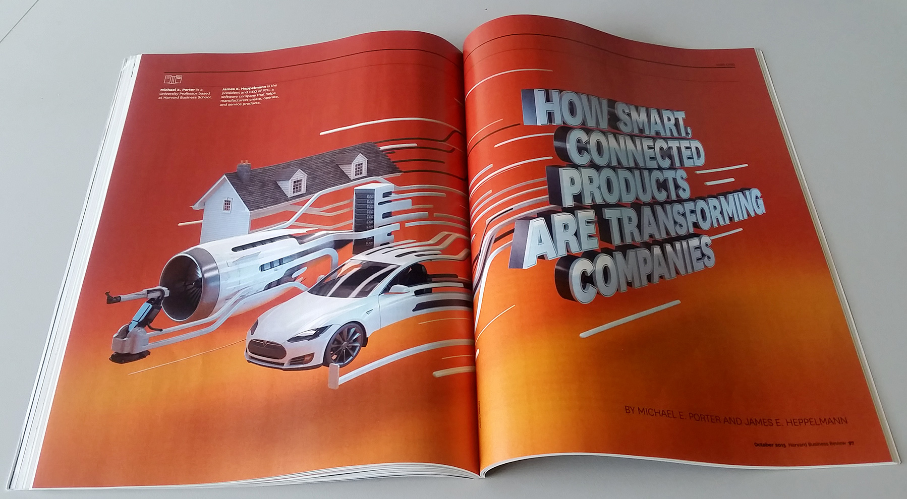 Example of article page