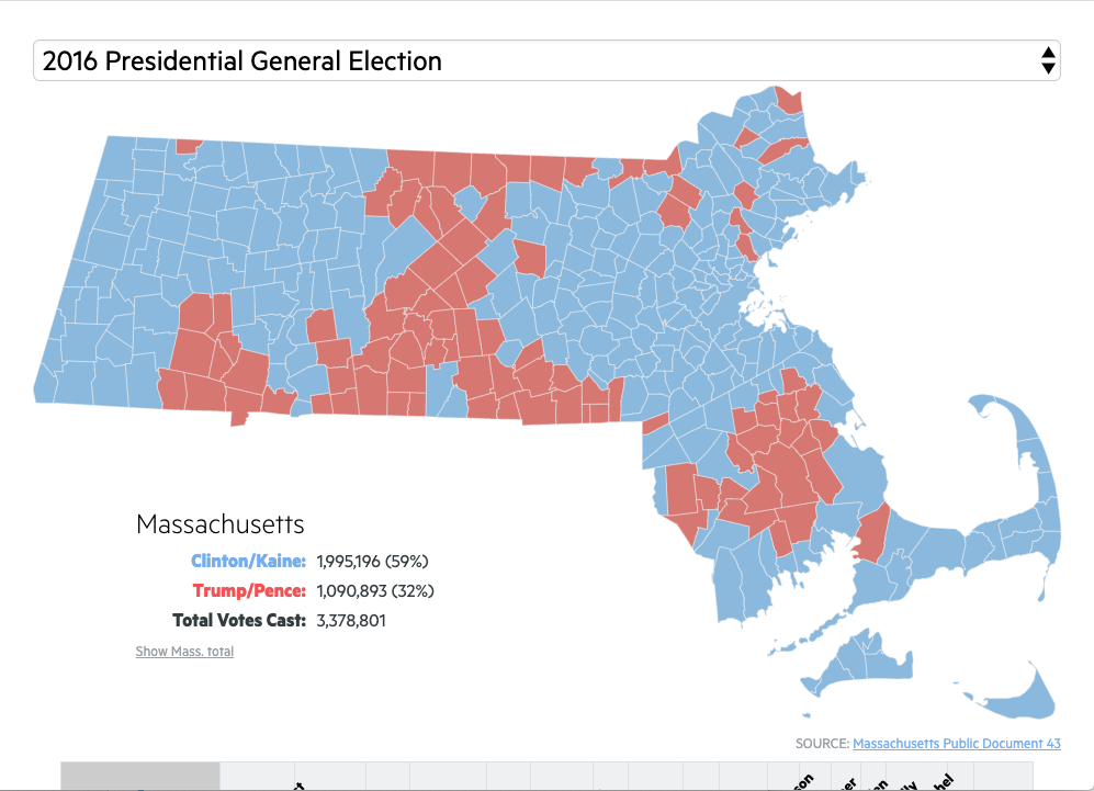 Map: How Your Mass. City Or Town Voted In Dozens Of Recent Elections